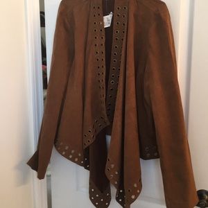 Boho Inspired Faux Suede Jacket